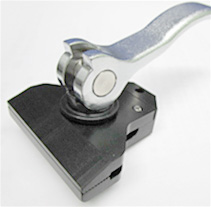 化粧トレイのフィルム挟み込みようチャックの写真