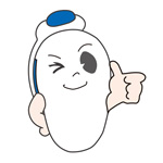 P-200キャラクターピッピちゃんのイラスト