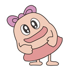 P-200キャラクターピッピちゃんのイラスト