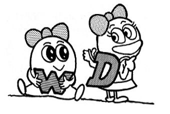 P-200キャラクターピッピちゃんのイラスト