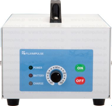 片側加熱仕様機の制御ボックス；コントロールパネル側