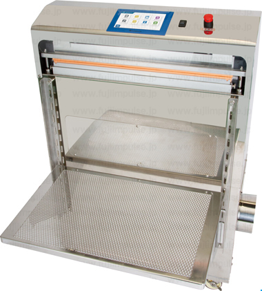 パンチングテーブルの写真：下付近