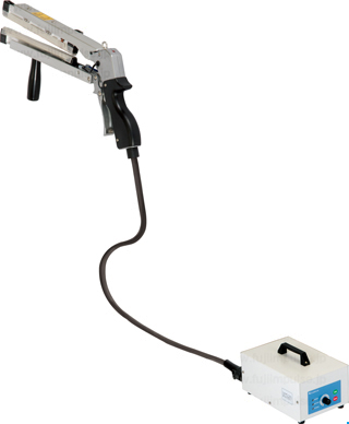 縦型ハンディ：上下加熱式モデル;後側よりの写真