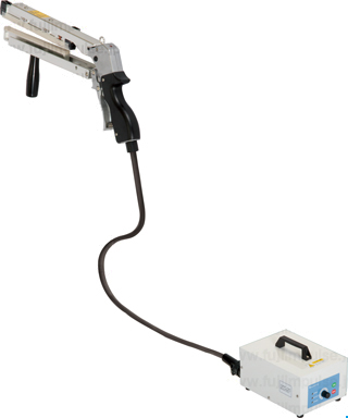 縦型ハンディ：上下加熱式モデル;後側よりの写真