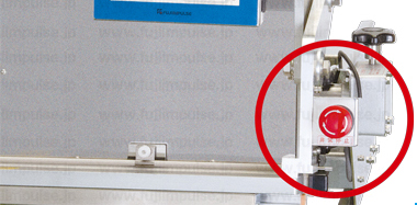 非常停止スイッチ取り付け位置解説用の写真