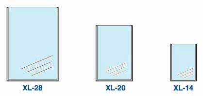 xl-28,20,14のサイズ比較解説用イラスト