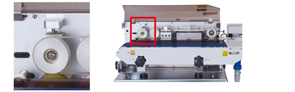 デザインローラー取り付け位置の確認のための画像