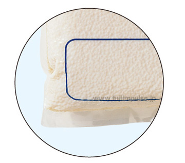 真空状態の米袋の写真