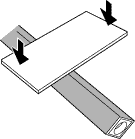 4.樹脂板を角パイプヒーターに載せる